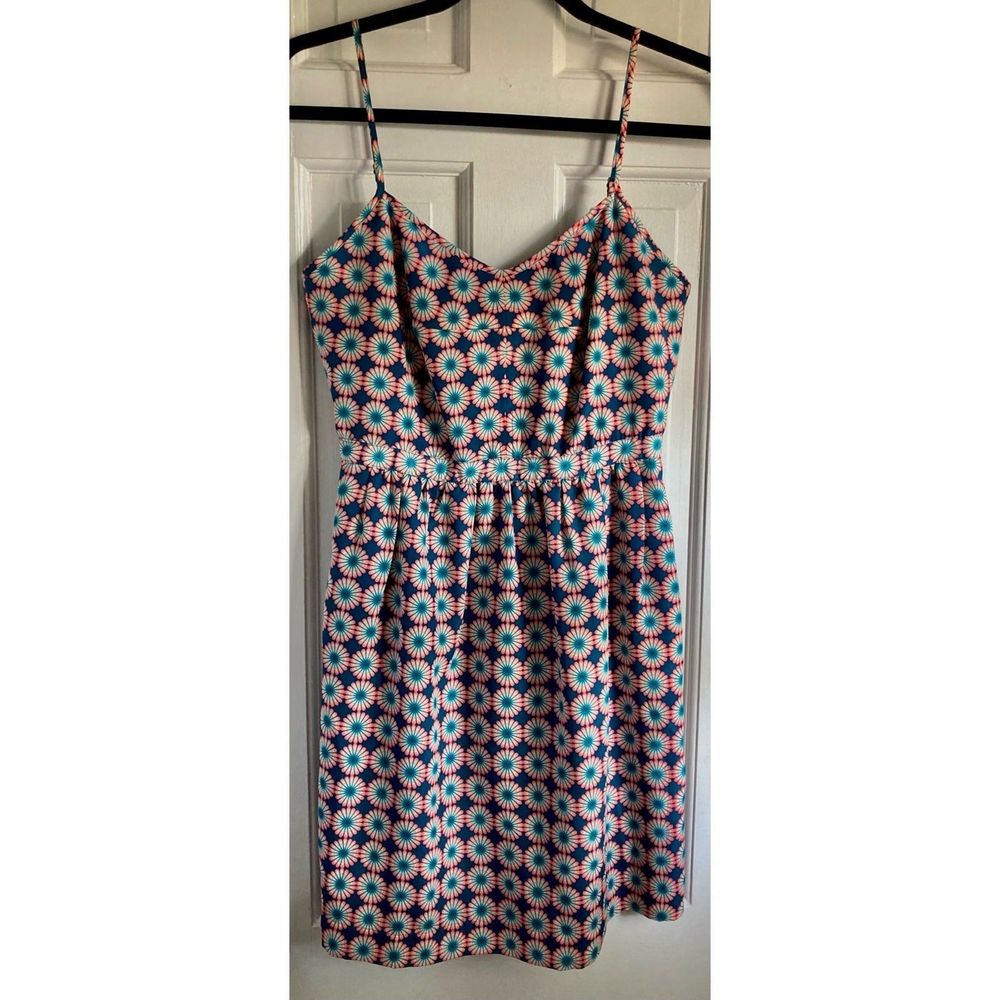 J. Crew Seaside Cami Floral Dress, Size 2
